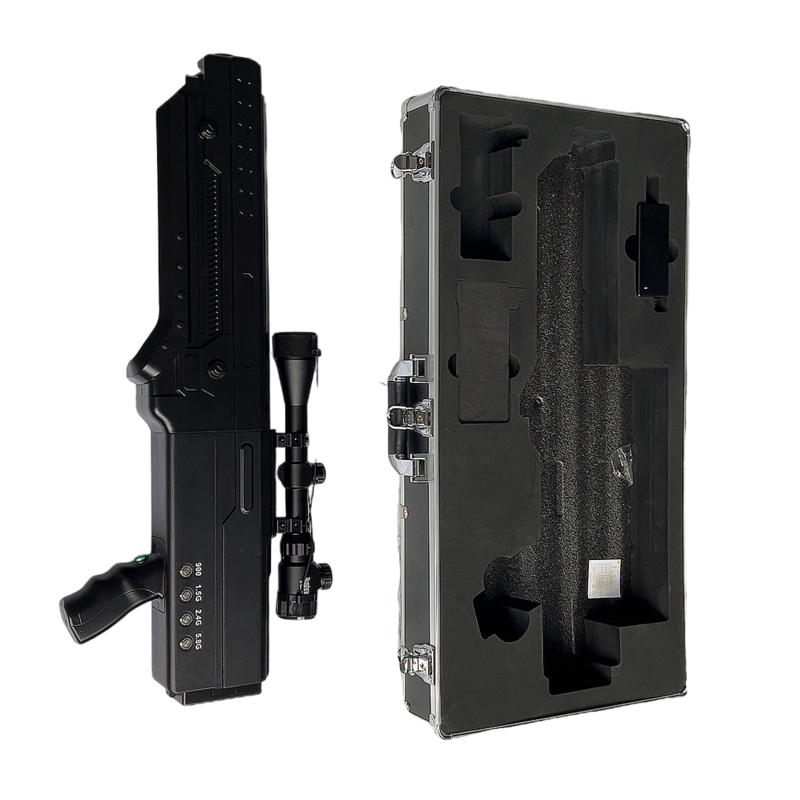  新青手持便携式枪型低空防御反制四通道A型