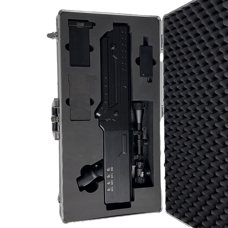  新青手持便携式枪型低空防御反制四通道B型