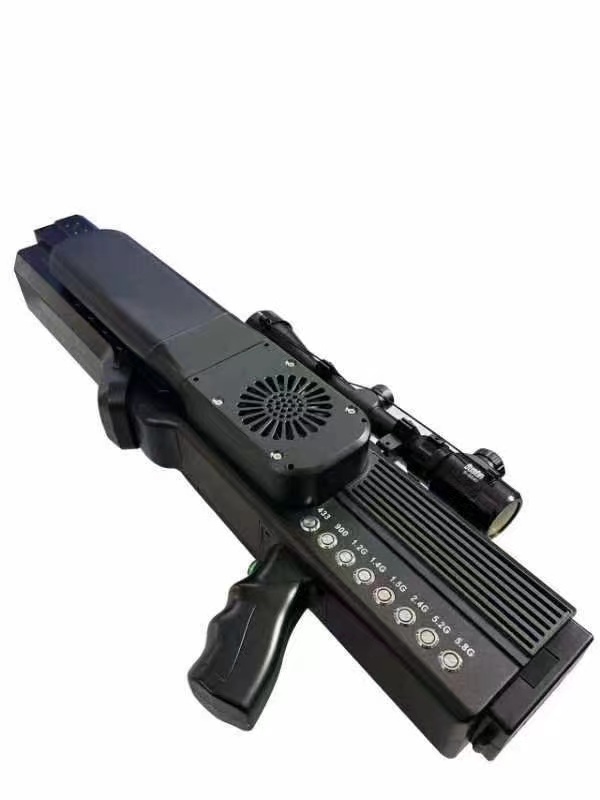  新青手持便携式枪型低空防御反制八通道